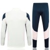 AFC Ajax Quarter Zip Sudadera De Entrenamiento Trajes 2023-24 Blanca - Hombre